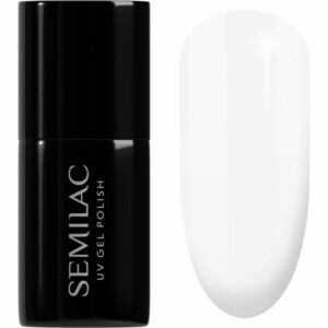 Semilac UV Hybrid Black & White gélový lak na nechty odtieň 001 Strong White 7 ml vyobraziť