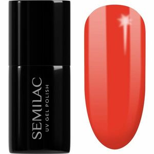 Semilac UV Hybrid Hottie gélový lak na nechty odtieň 039 Sexy Red 7 ml vyobraziť