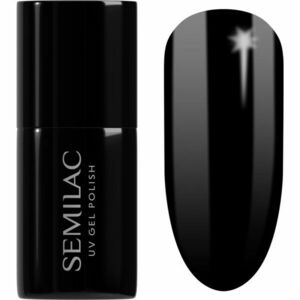 Semilac UV Hybrid Black & White gélový lak na nechty odtieň 031 Black Diamond 7 ml vyobraziť