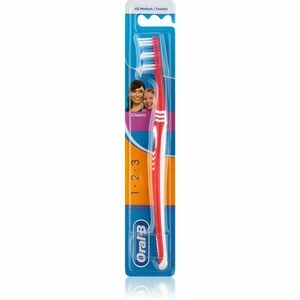 Oral B 1-2-3 Classic Care zubná kefka medium 1 ks vyobraziť