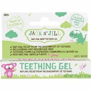 Jack N’ Jill Teething Gel upokojujúci gél na rast zúbkov 4m+ 15 g vyobraziť