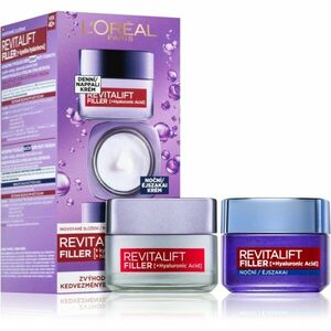 L’Oréal Paris Revitalift Filler denný a nočný krém proti vráskam (s kyselinou hyalurónovou) vyobraziť