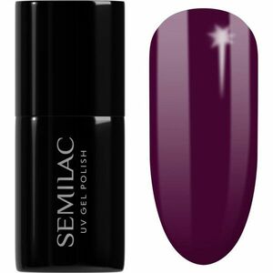 Semilac UV Hybrid Allure gélový lak na nechty odtieň 083 Burgundy Wine 7 ml vyobraziť