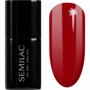 Semilac UV Hybrid Valentines gélový lak na nechty odtieň 345 Gorgeous Red 7 ml vyobraziť