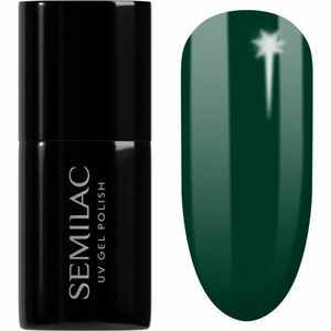 Semilac UV Hybrid X-Mass gélový lak na nechty odtieň 309 Pine Green 7 ml vyobraziť