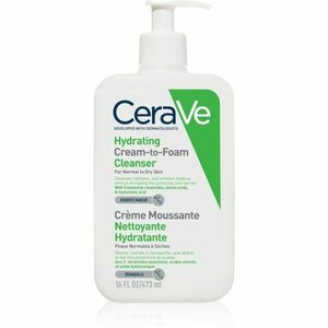 CeraVe Cleansers čistiaci penivý krém pre normálnu až suchú pleť 473 ml vyobraziť