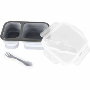 Zopa Silicone Lunch Box Large jedálenská sada Dove Grey 21x15 cm 1 ks vyobraziť