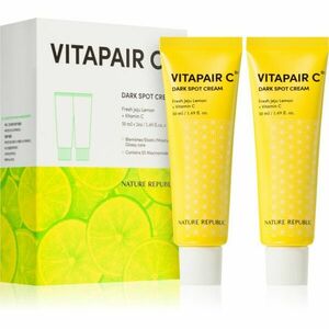 NATURE REPUBLIC Vitapair C Dark Spot Cream rozjasňujúci gél krém pre pleť s hyperpigmentáciou 2x50 ml vyobraziť