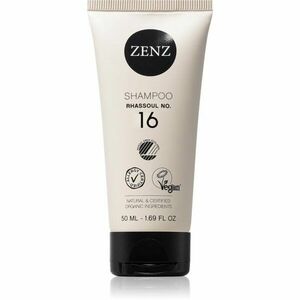 ZENZ Organic Rhassoul No. 16 ílový vyživujúci šampón s vôňou karamelu 50 ml vyobraziť