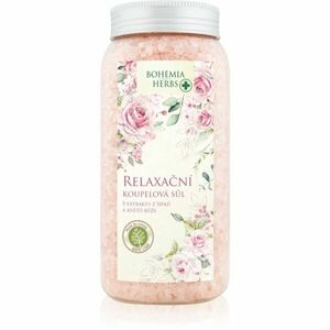 Bohemia Gifts & Cosmetics Bohemia Herbs Rose Extract soľ do kúpeľa 900 g vyobraziť