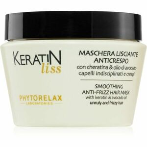 Phytorelax Laboratories Keratin Liss vyhladzujúca maska pre nepoddajné vlasy 250 ml vyobraziť