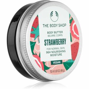 The Body Shop Strawberry telové maslo pre normálnu pokožku 50 ml vyobraziť