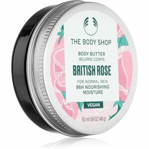 The Body Shop Body Butter Brirish Rose telové maslo s vyživujúcim účinkom 50 ml vyobraziť