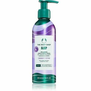 The Body Shop Bath and Body Hair & Body Wash šampón na vlasy a telo Lavender & Vetiver 200 ml vyobraziť