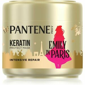 Pantene Pro-V Emily in Paris obnovujúca maska pre poškodené vlasy s keratínom 300 ml vyobraziť