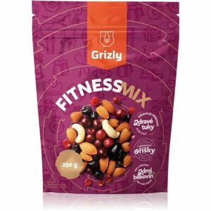 Grizly Fitness Mix zmes orechov a sušených plodov 250 g vyobraziť