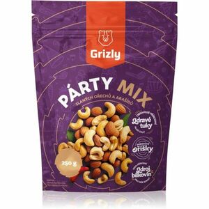 Grizly Slaná zmes arašidov a orieškov – party mix zmes orechov 250 g vyobraziť