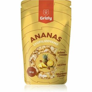 Grizly Ananas lyofilizovaný sušené ovocie 50 g vyobraziť
