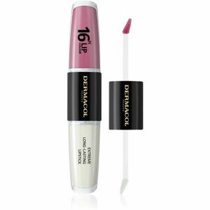 Dermacol 16H Lip Colour dlhotrvajúci rúž a lesk na pery odtieň 37 2x4 ml vyobraziť