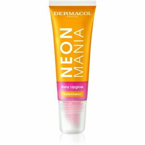 Dermacol Neon Mania lesk na pery v tube odtieň Watermelon 10 ml vyobraziť