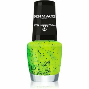 Dermacol Neon neónový lak na nechty odtieň 44 Poppy Yellow 5 ml vyobraziť