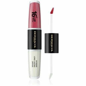 Dermacol 16H Lip Colour dlhotrvajúci rúž a lesk na pery odtieň 39 2x4 ml vyobraziť