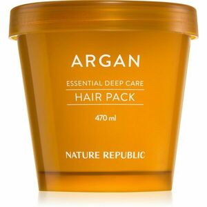 NATURE REPUBLIC Argan Essential Deep Care Hair Pack hydratačná a vyživujúca maska pre poškodené vlasy 470 ml vyobraziť