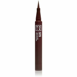 3INA The Color Pen Eyeliner Mini očné linky vo fixe odtieň 575 - Brown 0, 6 ml vyobraziť