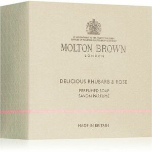 Molton Brown Rhubarb & Rose Perfumed Soap tuhé mydlo na ruky a telo 150 g vyobraziť