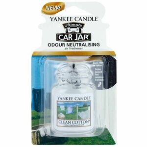 Yankee Candle Clean Cotton vôňa do auta závesná 1 ks vyobraziť