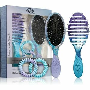 Wet Brush Pastel jewels Style kit set vlasových doplnkov 4 ks vyobraziť