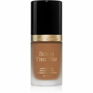 Too Faced Born This Way Flawless Coverage Natural Finish Foundation krycí make-up pre prirodzený vzhľad odtieň Mocha 30 ml vyobraziť