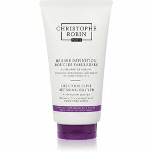 Christophe Robin Luscious Curl Defining Butter with Kokum Butter modelovacie maslo pre vlnité a kučeravé vlasy 150 ml vyobraziť