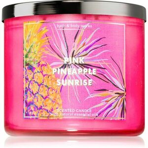 Bath & Body Works Pink Pineapple Sunrise vonná sviečka 411 g vyobraziť