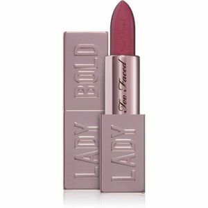 Too Faced Lady Bold Cream Lipstick krémový rúž pre dlhotrvajúci efekt odtieň Committed 3, 3 g vyobraziť