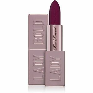 Too Faced Lady Bold Cream Lipstick krémový rúž pre dlhotrvajúci efekt odtieň Upgrade 3, 3 g vyobraziť