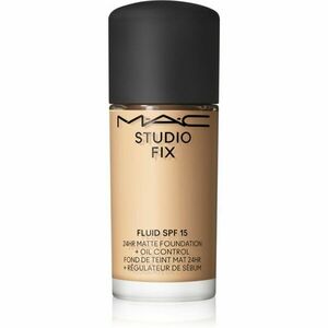 MAC Cosmetics Mini Studio Fix Fluid SPF 15 24HR Matte Foundation + Oil Control zmatňujúci make-up SPF 15 odtieň NC17 15 ml vyobraziť