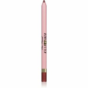 Too Faced Killer Liner 36 Hour Waterproof Gel Eyeliner Pencil vodeodolná gélová ceruzka na oči pre dlhotrvajúci efekt odtieň Metallic Burgundy 1, 2 g vyobraziť