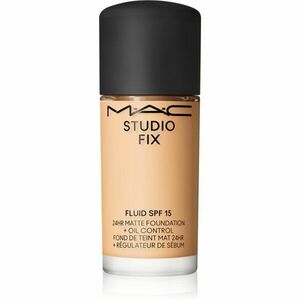 MAC Cosmetics Mini Studio Fix Fluid SPF 15 24HR Matte Foundation + Oil Control zmatňujúci make-up SPF 15 odtieň NC15 15 ml vyobraziť