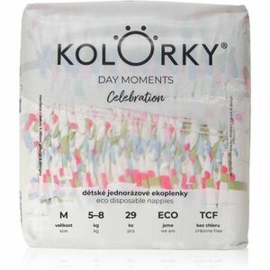 Kolorky DAY Moments Celebration jednorazové EKO plienky Size M 5-8 kg 29 ks vyobraziť