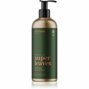 Attitude Super Leaves Essentials prírodné mydlo na ruky Patchouli & Black Pepper 473 ml vyobraziť