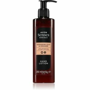 Avon Senses Essence Geranium Leaf & Orange mlieko na ruky 250 ml vyobraziť