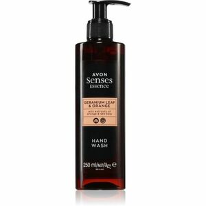 Avon Senses Essence Geranium Leaf & Orange osviežujúce tekuté mydlo s hydratačným účinkom 250 ml vyobraziť