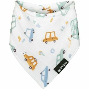 T-TOMI BIO Muslin Bib podbradníček Traffic 30x45 cm vyobraziť