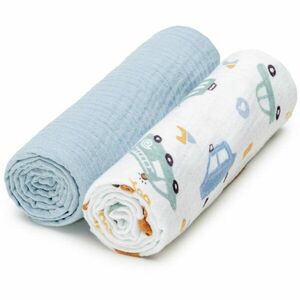 T-TOMI BIO Muslin Diapers látkové plienky Traffic 65x65 cm 2 ks vyobraziť