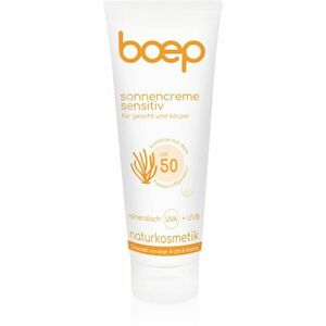 Boep Natural Sun Cream Sensitive opaľovací krém SPF 50 100 ml vyobraziť