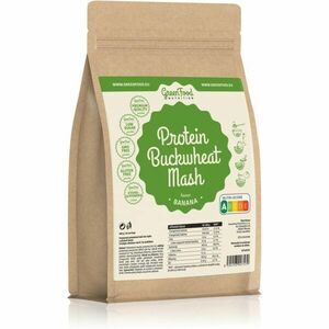 GreenFood Nutrition Protein Buckwheat Mash pohánková kaša s proteínom príchuť Banana 500 g vyobraziť