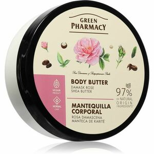 Green Pharmacy Damask Rose & Shea Butter Body Butter intenzívne hydratačné telové maslo 200 ml vyobraziť