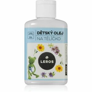 Leros BIO Baby oil divoký tymián & nechtík masážny olej na detskú pokožku 100 ml vyobraziť
