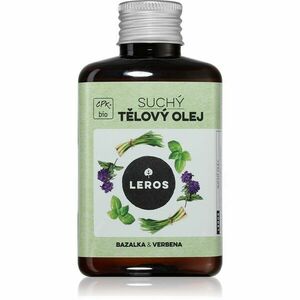 Leros Dry body oil bazalka & verbena suchý olej 100 ml vyobraziť